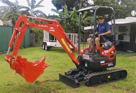 diggermate mini excavator hire carrara qld|mini excavators cairns.